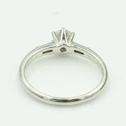 ニナリッチ(NINA RICCI)　Pt900セイコーダイヤモンドリング　D0.32ct　リングサイズ10号　重量3.01ｇ(石の重量含む)　レディース（中古）