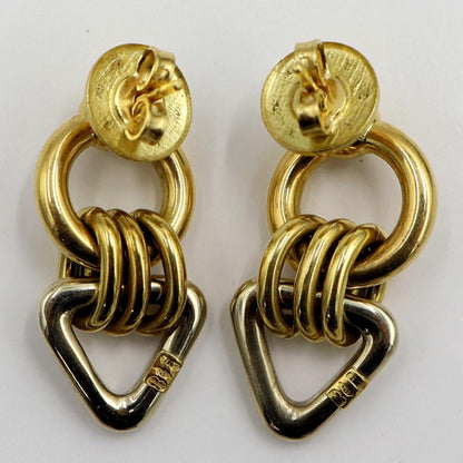 ウノア・エレ(UNOAERRE) 750デザインピアス　重量12.56ｇ　レディース（中古）