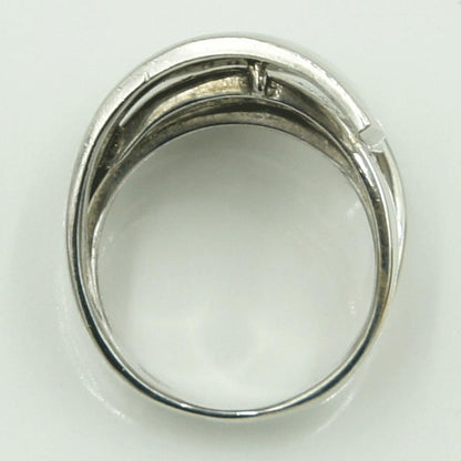 K18WGダイヤモンドリング　D0.45ct　リングサイズ14号　重量12.42ｇ(石の重量含む)（中古）