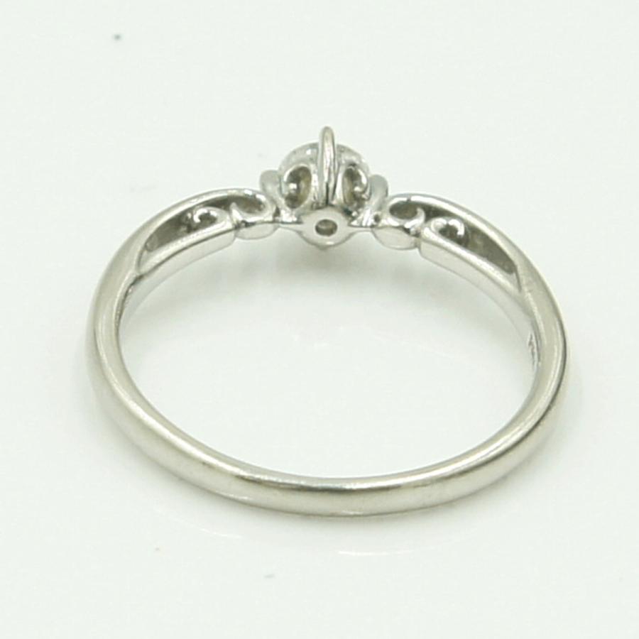 Pt900ダイヤモンドリング　D0.200ct　リングサイズ9号　重量2.51ｇ(石の重量含む)（中古）