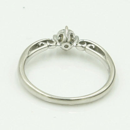 Pt900ダイヤモンドリング　D0.200ct　リングサイズ9号　重量2.51ｇ(石の重量含む)（中古）