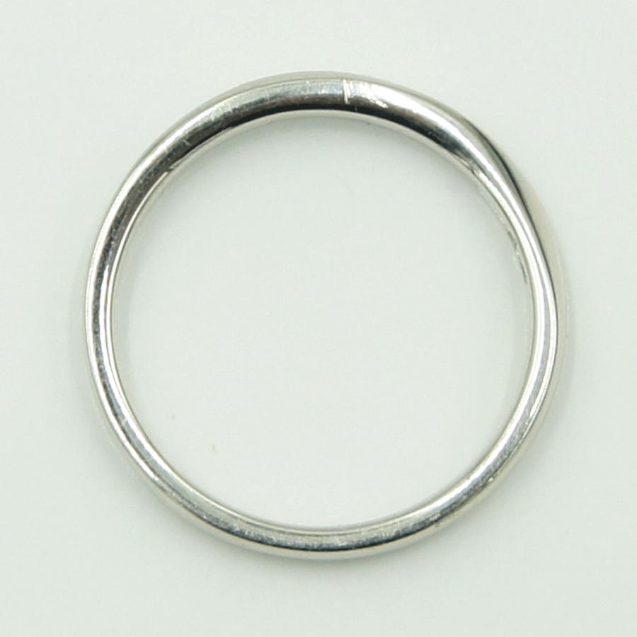 ヨンドシー(４℃)　Pt950ファッションリング　リングサイズ18号　重量4.46ｇ　レディース（中古）