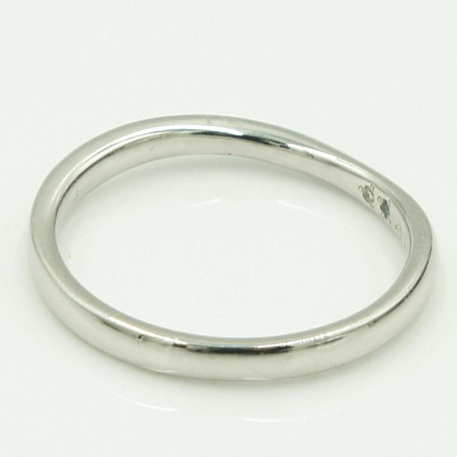 ヨンドシー(４℃)　Pt950ファッションリング　リングサイズ18号　重量4.46ｇ　レディース（中古）