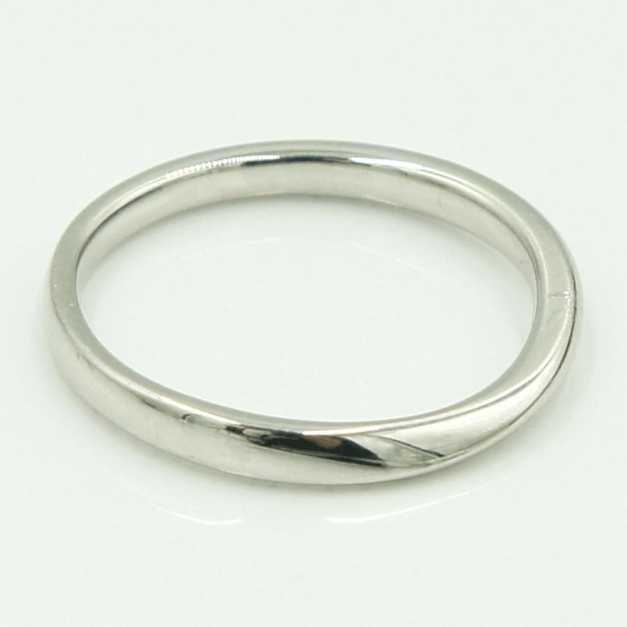 ヨンドシー(４℃)　Pt950ファッションリング　リングサイズ18号　重量4.46ｇ　レディース（中古）