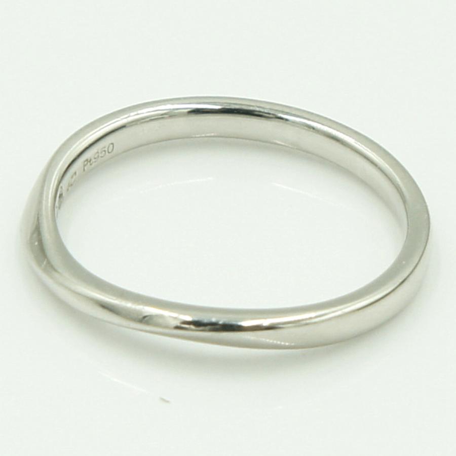 ヨンドシー(４℃)　Pt950ファッションリング　リングサイズ18号　重量4.46ｇ　レディース（中古）
