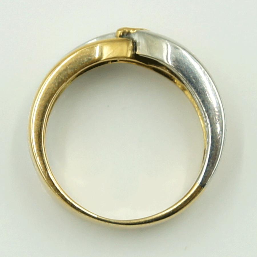 セリーヌ(CELINE)　750/Pt900リング　リングサイズ11号　重量9.27ｇ　レディース（中古）