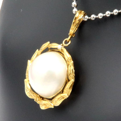 K18マペパールペンダント　重量5.20ｇ(石の重量含む)（中古）