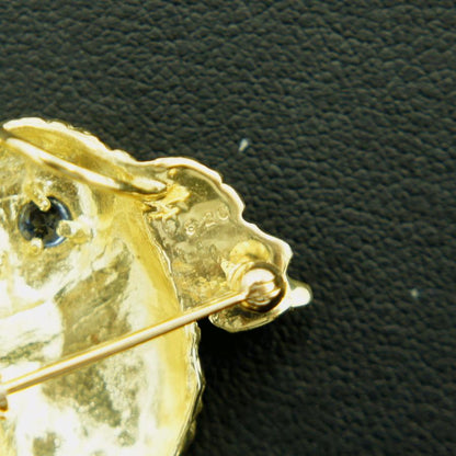 K18ボルダーオパールペンダントOP5.26ct「フクロウ」　重量9.04ｇ(石の重量込み）（中古）