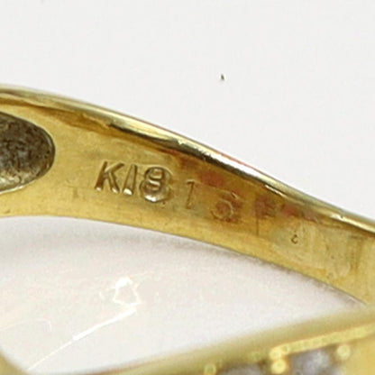 K18ルビーダイヤモンドリング　R1.50ct　D0.23ct　リングサイズ9号　重量4.11ｇ(石の重量含む)　レディース（中古）