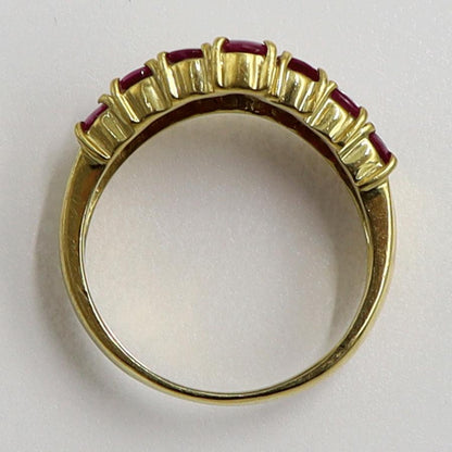 K18ルビーダイヤモンドリング　R1.50ct　D0.23ct　リングサイズ9号　重量4.11ｇ(石の重量含む)　レディース（中古）