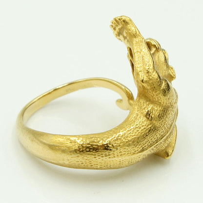 カレライカレラ（Carrera y Carrera）カレライカレラ750リング「パンサー」リングサイズ16号　（中古）