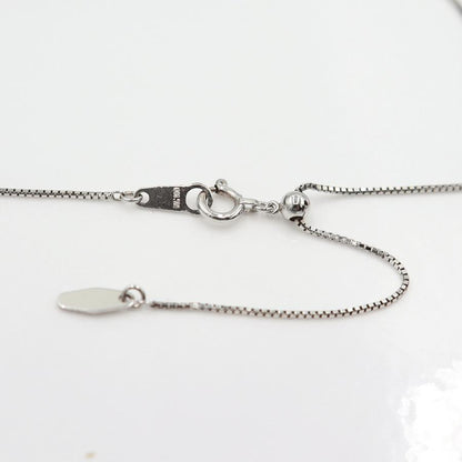 K18WGダイヤペンダントネックレス　D0.62ct　ネック長さ約44cm　重量4.20ｇ(石の重量含む)(中古)