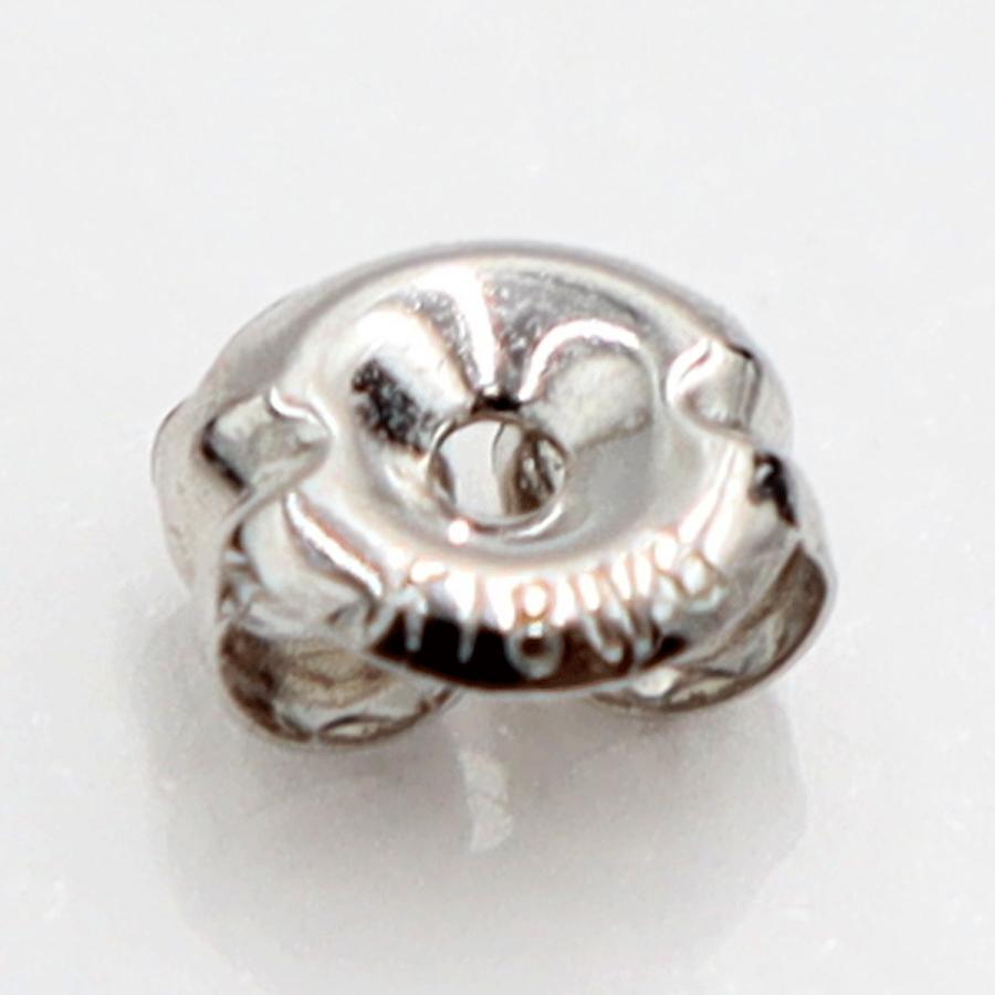 K18WGデザインピアス　重量2.40ｇ(両耳・総重量)（中古）