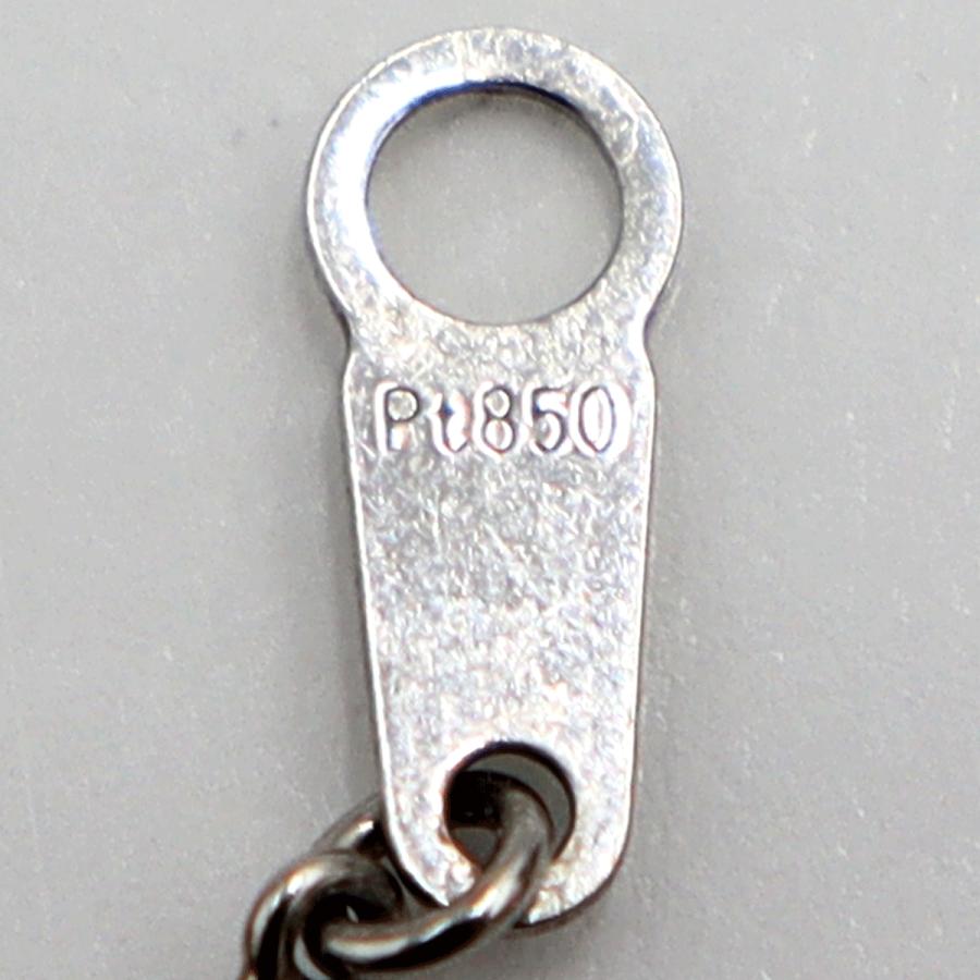 Pt900/Pt850トパーズネックレス　T0.90ct　D0.14ct　ネックレス長さ44cm　重量4.82ｇ(石の重量含む) 　レディース(中古)