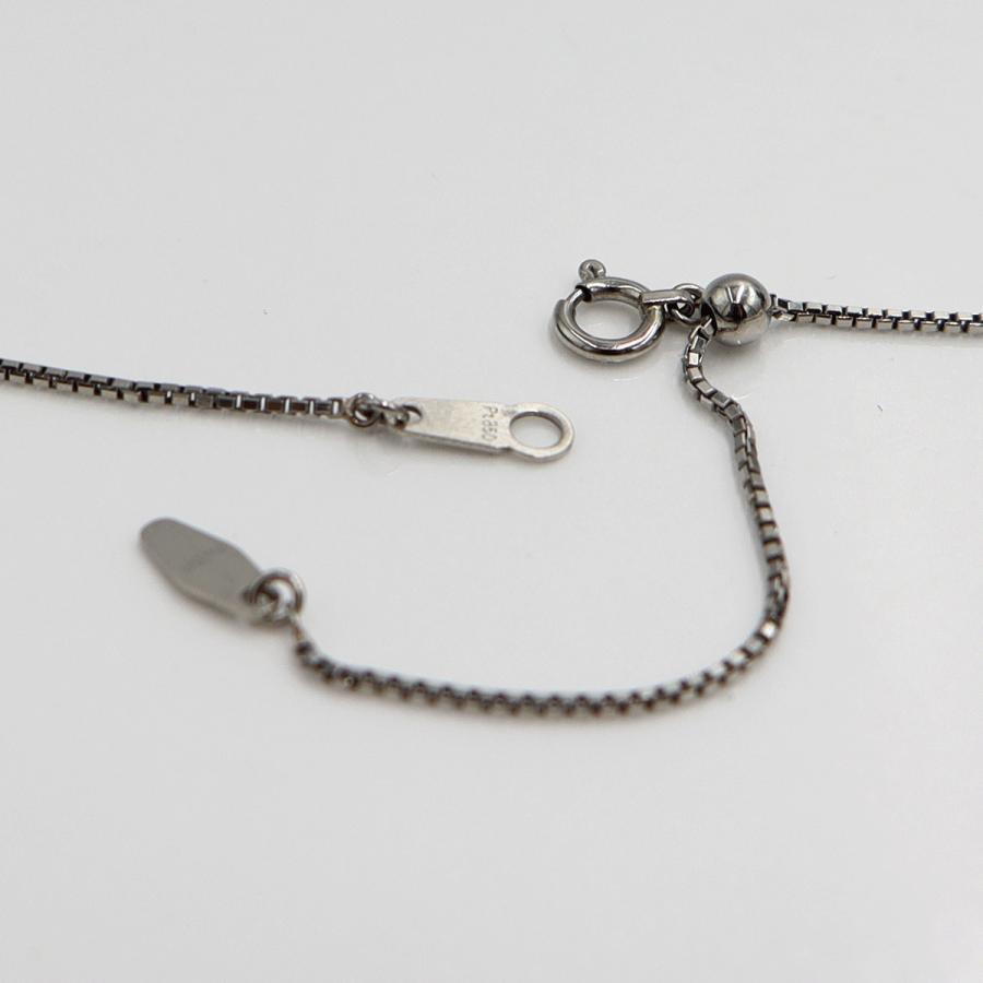 Pt900/Pt850トパーズネックレス　T0.90ct　D0.14ct　ネックレス長さ44cm　重量4.82ｇ(石の重量含む) 　レディース(中古)