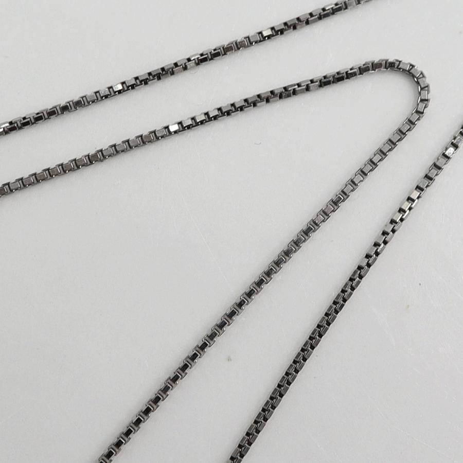 Pt900/Pt850トパーズネックレス　T0.90ct　D0.14ct　ネックレス長さ44cm　重量4.82ｇ(石の重量含む) 　レディース(中古)