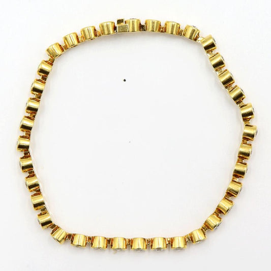 750ダイヤモンドブレスレット　D2.37ct　長さ16.5cm　重量13.89ｇ(石の重量含む)（中古）