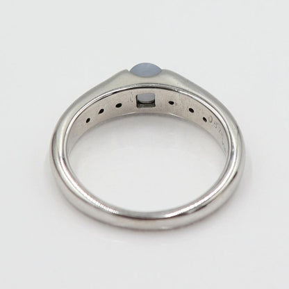 K18スターサファイアリング　S0.675ct D0.06ct　リングサイズ12号　重量5.02ｇ(石の重量含む)　レディース(中古)