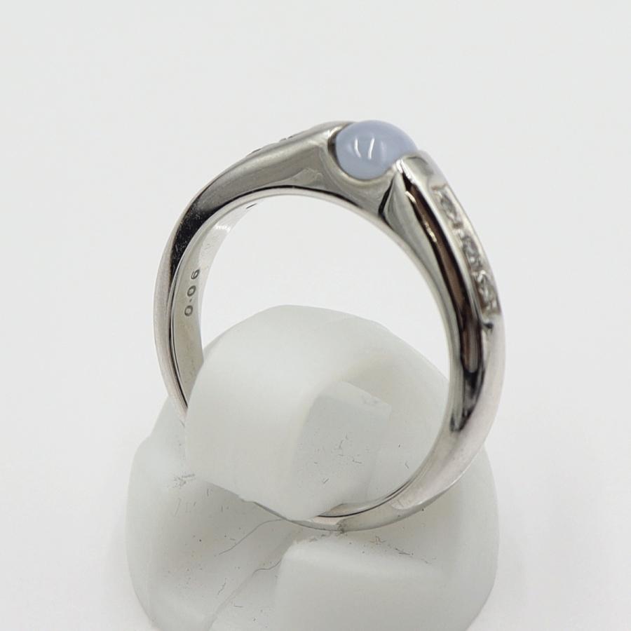 K18スターサファイアリング　S0.675ct D0.06ct　リングサイズ12号　重量5.02ｇ(石の重量含む)　レディース(中古)