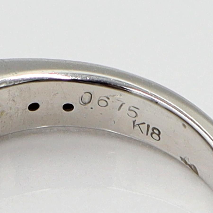 K18スターサファイアリング　S0.675ct D0.06ct　リングサイズ12号　重量5.02ｇ(石の重量含む)　レディース(中古)