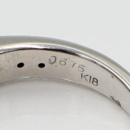 K18スターサファイアリング　S0.675ct D0.06ct　リングサイズ12号　重量5.02ｇ(石の重量含む)　レディース(中古)