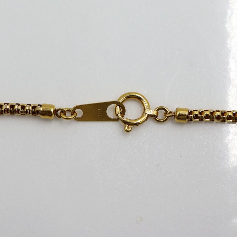 ランバン(LANVIN)750ルビーネックレス　R0.14ct　ネックレス長さ44cm　重量10.96ｇ(石の重量含む) （中古）