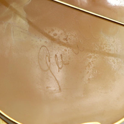 K18パール付枠シェルカメオペンダントブローチ　重量18.25ｇ　レディース（中古）