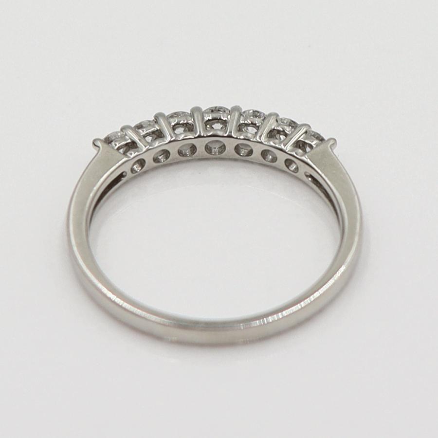 Pt950ダイヤモンドリング　D0.30ct　サイズ8号　重量2.43ｇ(石の重量含む)　レディース(中古)