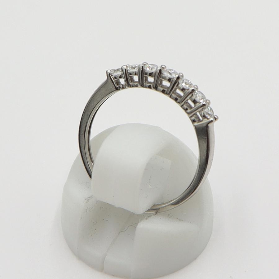 Pt950ダイヤモンドリング　D0.30ct　サイズ8号　重量2.43ｇ(石の重量含む)　レディース(中古)