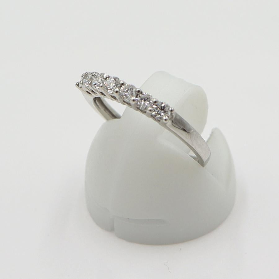 Pt950ダイヤモンドリング　D0.30ct　サイズ8号　重量2.43ｇ(石の重量含む)　レディース(中古)