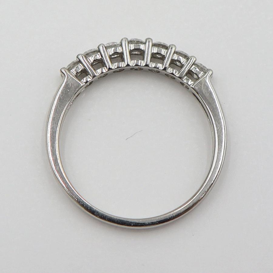 Pt950ダイヤモンドリング　D0.30ct　サイズ8号　重量2.43ｇ(石の重量含む)　レディース(中古)