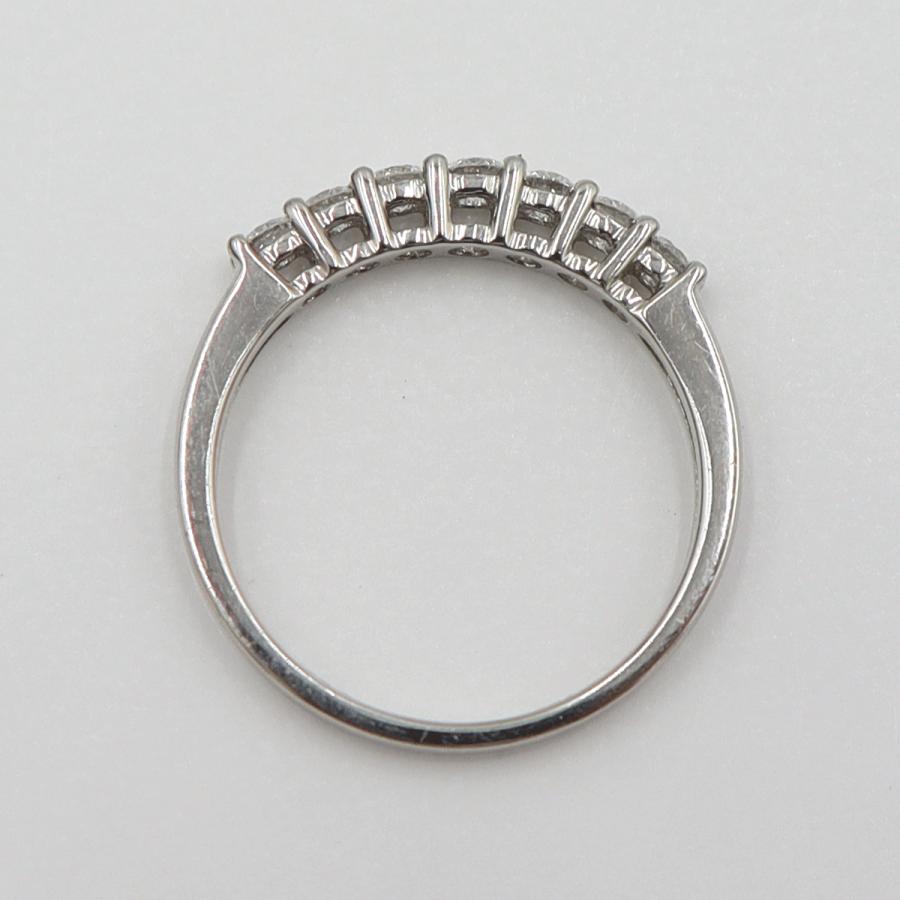 Pt950ダイヤモンドリング　D0.30ct　サイズ8号　重量2.43ｇ(石の重量含む)　レディース(中古)