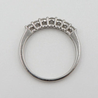 Pt950ダイヤモンドリング　D0.30ct　サイズ8号　重量2.43ｇ(石の重量含む)　レディース(中古)
