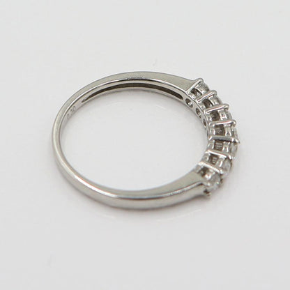 Pt950ダイヤモンドリング　D0.30ct　サイズ8号　重量2.43ｇ(石の重量含む)　レディース(中古)