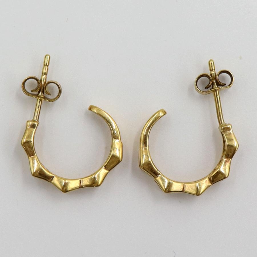 K18ルビーピアス　重量2.88ｇ(両耳合計・石の重量含む)　（中古）