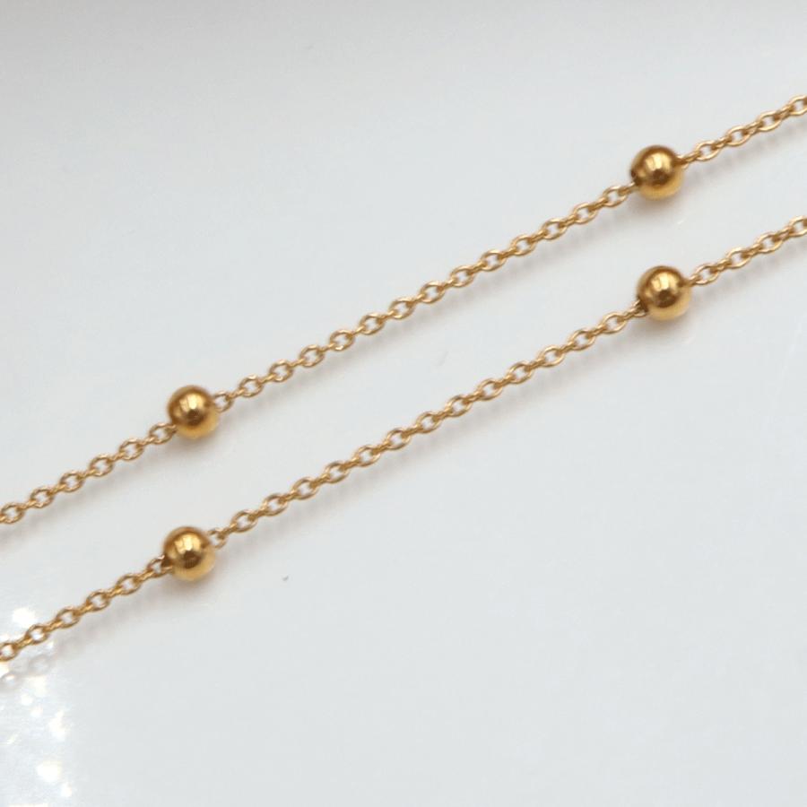 K18ピンクサファイアネックレス　S0.39ct　D0.38ct　ネックレス長さ44cm　重量4.62ｇ(石の重量含む)　レディース(中古)