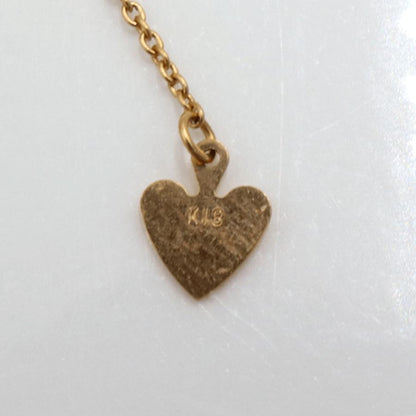 K18ピンクサファイアネックレス　S0.39ct　D0.38ct　ネックレス長さ44cm　重量4.62ｇ(石の重量含む)　レディース(中古)