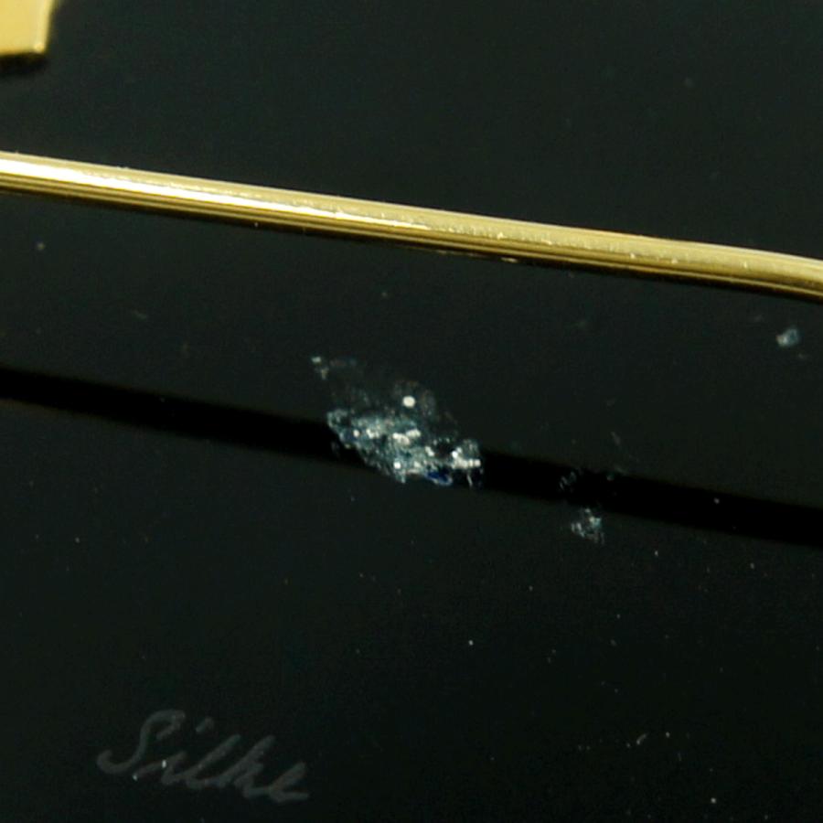 エルヴィン・ポーリー　K18/Pt900メノウカメオペンダントブローチ　重量25.76ｇ　レディース（中古）