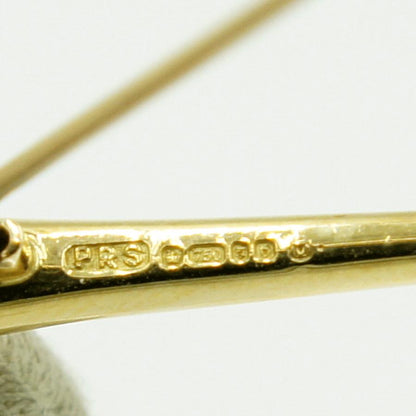 ミキモト(MIKIMOTO)750ダイヤモンドブローチ　重量5.26ｇ(石の重量含む)　レディース（中古）