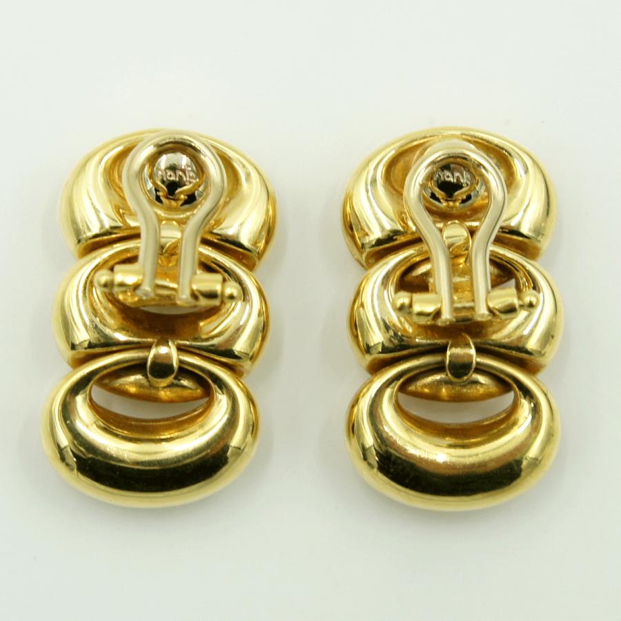 ナニス(NANIS)　750デザインイヤリング　重量10.30ｇ　レディース（中古）