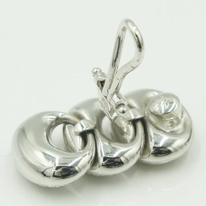 ナニス(NANIS)　750ダイヤモンドイヤリング　D1.00ct　重量14.44ｇ(石の重量含む)　レディース（中古）