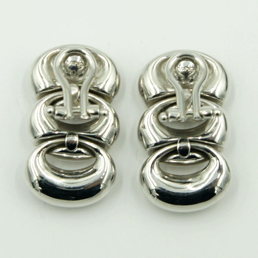 ナニス(NANIS)　750ダイヤモンドイヤリング　D1.00ct　重量14.44ｇ(石の重量含む)　レディース（中古）