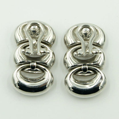 ナニス(NANIS)　750ダイヤモンドイヤリング　D1.00ct　重量14.44ｇ(石の重量含む)　レディース（中古）