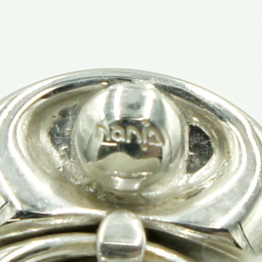 ナニス(NANIS)　750ダイヤモンドイヤリング　D1.00ct　重量14.44ｇ(石の重量含む)　レディース（中古）