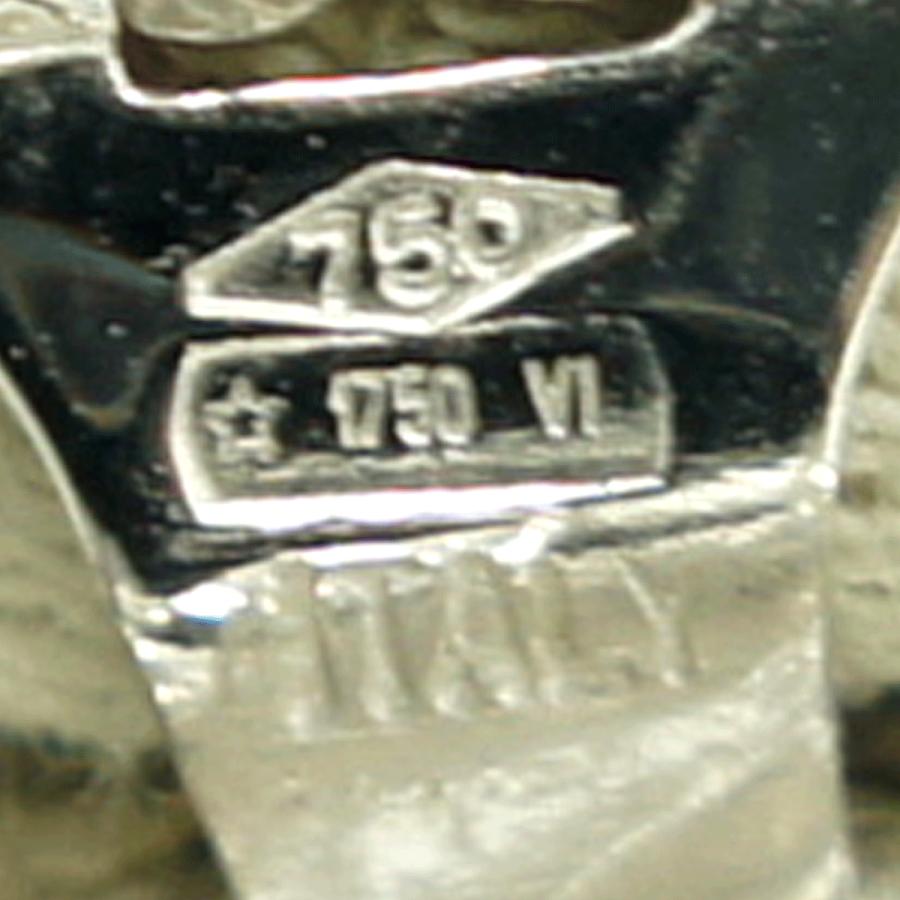 ナニス(NANIS)　750ダイヤモンドイヤリング　D1.00ct　重量14.44ｇ(石の重量含む)　レディース（中古）