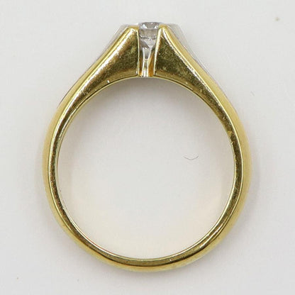 BREV.　750ダイヤモンドリング　リングサイズ12号　重量5.51ｇ(石の重量を含む)　レディース（中古）