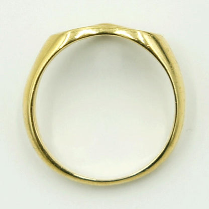 ティファニー(Tiffany & Co.)　750 オープンハートリング　リングサイズ10号　重量3.69ｇ　レディース（中古）