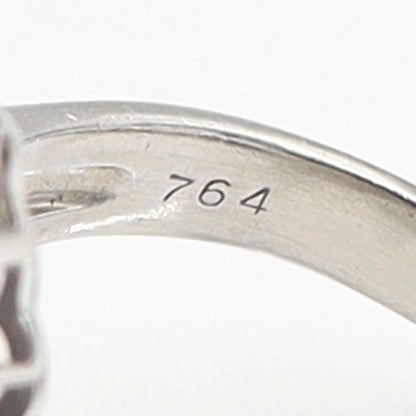 Pt900オパールリング　タブレットOP7.64ct　リングサイズ19号　重量12.65ｇ(石の重量含む)　レディース（中古）