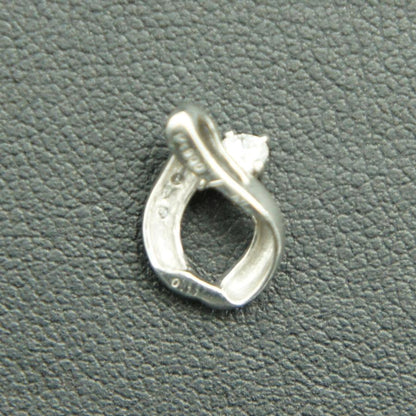 Pt900ダイヤペンダント　D0.11ct　重量0.99ｇ（石の重量含む）（中古）