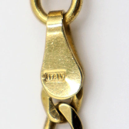 750デザインブレスレット　長さ18.5cm　重量4.03ｇ（中古）